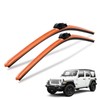 Clix Wipers - Jeep Wrangler & Gladiator (16"/16") Orange Windshield