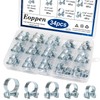 Eoppen 34Pcs 5 Sizes 8-18mm Fuel Line Clamp Assortment Kit,