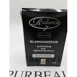 B&B LABORATOIRES RADIANCE 7 BLANCHISSEUR EXFOLIATING AND LIGHTENING SOAP GLUTA KOJIC 230 G