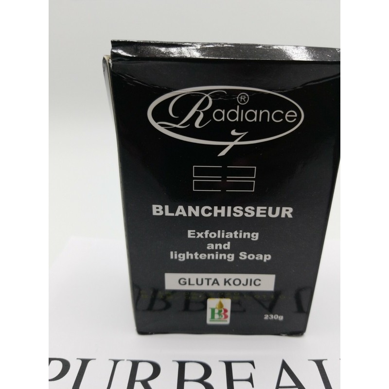 B&B LABORATOIRES RADIANCE 7 BLANCHISSEUR EXFOLIATING AND LIGHTENING SOAP GLUTA