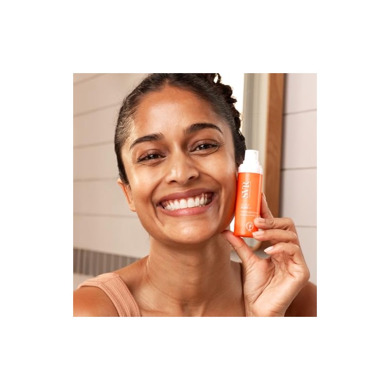 SVR C20 Biotic Fluide, Crema Anti-Edad Hidratante e Iluminadora con