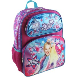 Jojo Siwa Large Backpack - JoJo Siwa - Girls Can Shiny 16" School Bag NEW