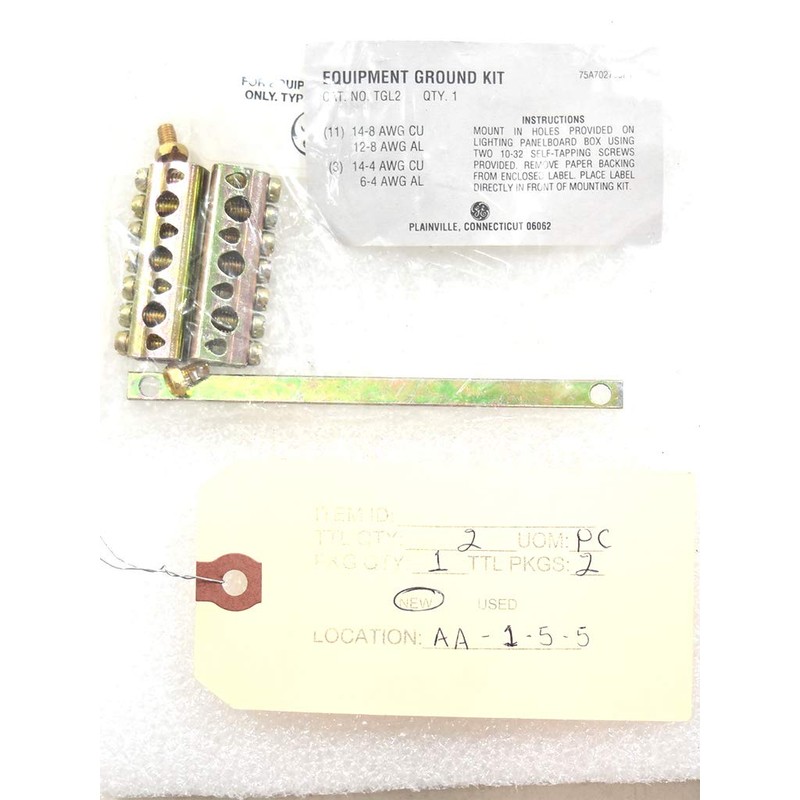 GE TGL2 Equipment Ground Kit for Use with PowerMark Gold