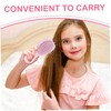 Vaguelly Cute Portable Hairdressing Comb Small Handheld Massage Brush for