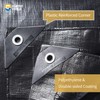 GUARD SHIELD Black Tarps Heavy Duty Plus+ Waterproof 10x10 Feet,