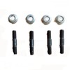Seapple Studs Bolts Nuts Turbo Turbocharger Mounting Install 4931642 Compatible