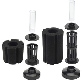 WMYCONGCONG 6 PCS Fish Tank Aquarium Soft Biochemical Sponge Filter, 2 Sizes