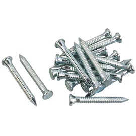 Gah-Alberts 331788 Jag Bolt Diameter 4 mm 50 mm Long Raw Steel Galvanised in Hanging Box Package Contains 200 Pieces