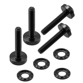 Windshield Screws Fit for Harley Touring FLTRX Road Glide FLTRXS Special CVO 121 ST 2014-2024, Titanium Motorcycle Windscreen Bolts Black