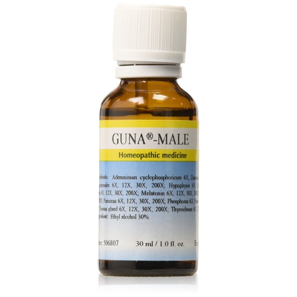 Guna Biotherapeutics Guna-Male Homeopathic Medicine, 1 Ounce