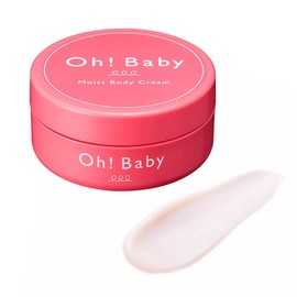 House of Rose Oh! Baby Moist Body Cream, 4.6 oz (130 g), Body Care, Moisturizing Cream, Baby Peach Scent, Good Smell, Made in Japan, Gift, Women's