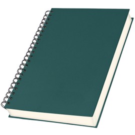 Yarotm A4 Squared Notebook - 21x28.5cm Spiral Notebook A4-100GSM Grid 5mm Paper Notepad - Wirebound Notebooks A4 Hardcover - 240 Pages Journal Writing Pads Diaries Writing, Dark Green