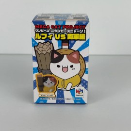 MegaHouse Mega Cat Project One Piece Nyan Piece Luffy Vs Marines Blind Box Mini Figure New