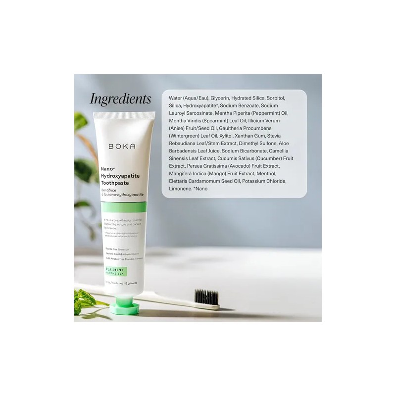 Boca Fluorine-free Anti-allergy And Whitening Toothpaste