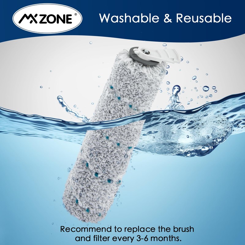 MXZONE Multi-Surface Brush Rolls 2787 and Vacuum Filters 1866 for