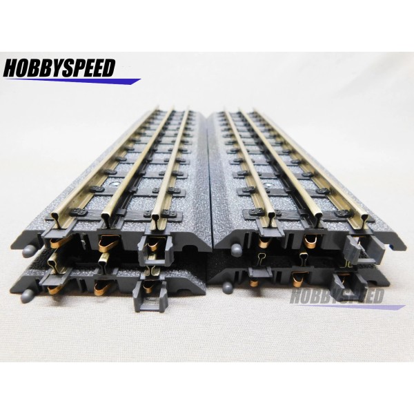 MTH REALTRAX 10" STRAIGHT TRAIN TRACK SECTIONS (4PCS) inch O