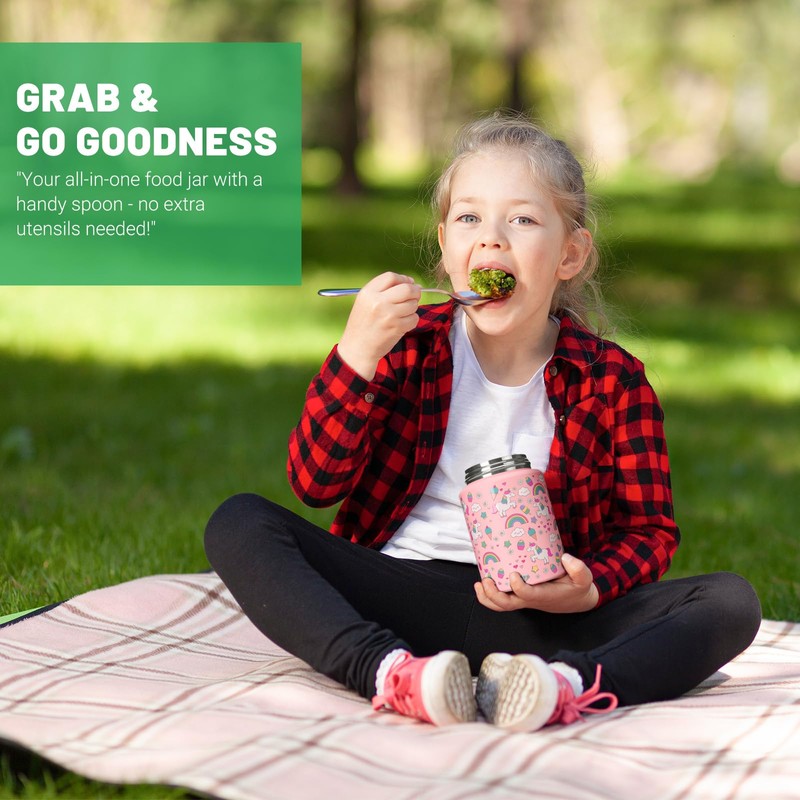 Charcy 17oz Thermo for Hot Food, Soup Thermo Food Container