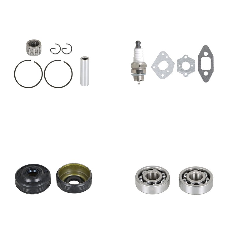 marddpair 41.1mm Cylinder Piston Crank Bearing Kit Replacement for Poulan
