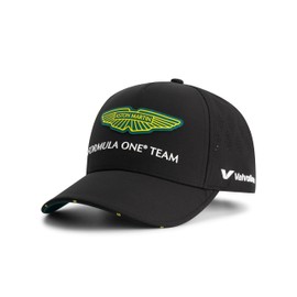 Aston Martin F1 2025 Lance Stroll Team Hat Black - One Size Fits Most