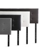 Edenbrook Hawthorne Faux Leather Headboard - Modern -Adjustable Height -