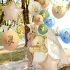 33Pcs Neutral Classic Winnie Baby Shower Birthday Balloons Large 12Inches
