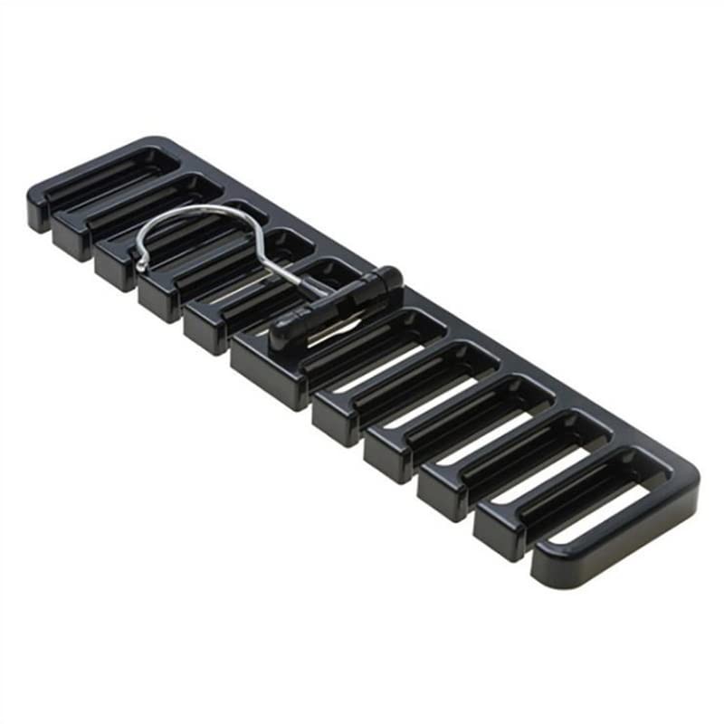 Belt Holder Tie Holder with 10 Slots for Ties and