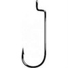 Worm Hook, Size 2/0, Needle Point, Round Bend, Offset, Ringed