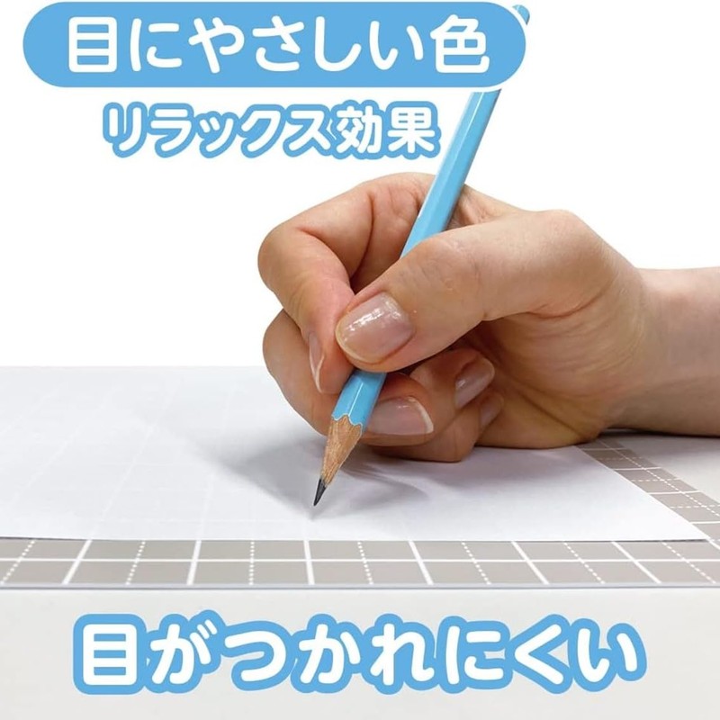 Kyoei Plastics Pencil Board, Firm Underlay B5 Size, Coffee Milk