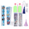 2 Set Diamond Bookmarks 5D DIY Painting Crystal Rhinestones Embroidery