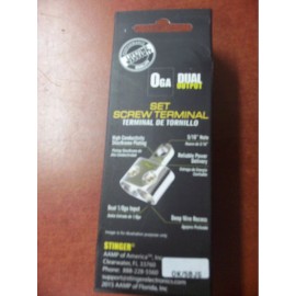 Stinger Platinum HPM NEW STINGER PLATINUM HPM SPT5201 (2) 0/1 GAUGE IN OUT RING TERMINAL POS NEG NR
