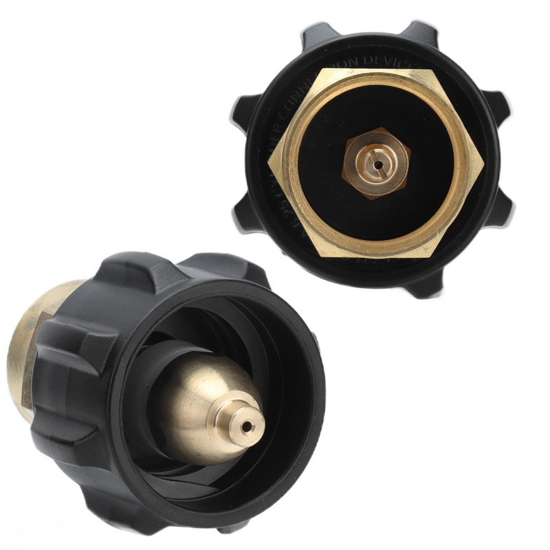 Refill Adapter Tank Cylinder Coupler Gas Propane Regulator Valve Accessory