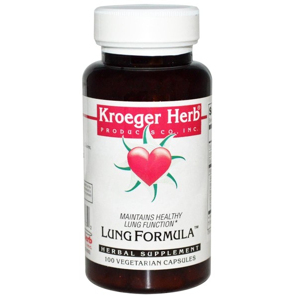KROEGER HERB PRODUCTS Lung Formula