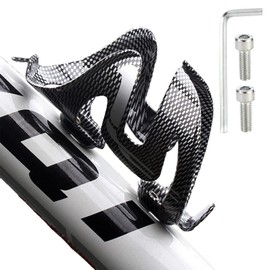 Soporte para Botella Bicicleta, Porta Portavasos para Bicicleta con Tornillos y Llave, Universales Resistentes Porta Botellas de Agua para Bicicleta de Carretera, Montaña, Accesorios de Ciclismo,Negro