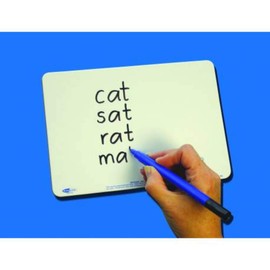 A5 Desktop Pupil Whiteboard with Black Mini Whiteboard Marker Pen - eco-Friendly Rigid Card