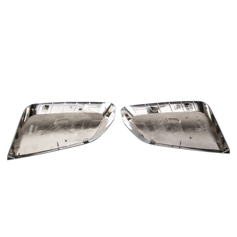 ECOTRIC Chrome ClipOn Mirror Covers Overlays Trims Shells Compatible With