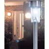 Trade One 30089 Stainless Steel Solar Garden Light, Set of