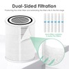 HSIAMEN Pre-Filter Compatible with Levoit LV-H133 Air Purifier Replacement Filter,
