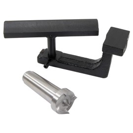 Wood Turning Tool Rest and Center, Mini & Bench Lathe - Includes Woodturning Tool Rest and Spur Center - Height Adjustable and 360 Rotatable, LittleMachineShop.com (1685)