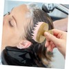 PACKOVE Hair Cleaning Scalp Brush Shampoo for Deep Cleansing Gentle