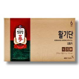 Jeonggwanjang CheongKwanJang Hyunggidan 3.75g x 10 pills / 정관장 활기단 3.75g x 10환