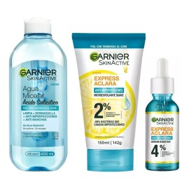 Kit Garnier Rutina Express Aclara Anti Imperfecciones