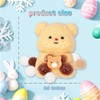 Squishy Bear Squishies Toy, Cute Butter Bear Squeeze Sensory Toys,
