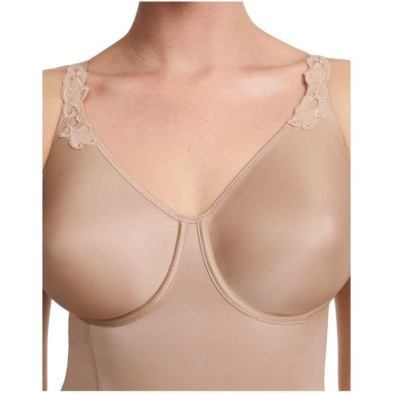 Chantelle Hedona Minimizer Shaping Bodysuit, 36B, Nude