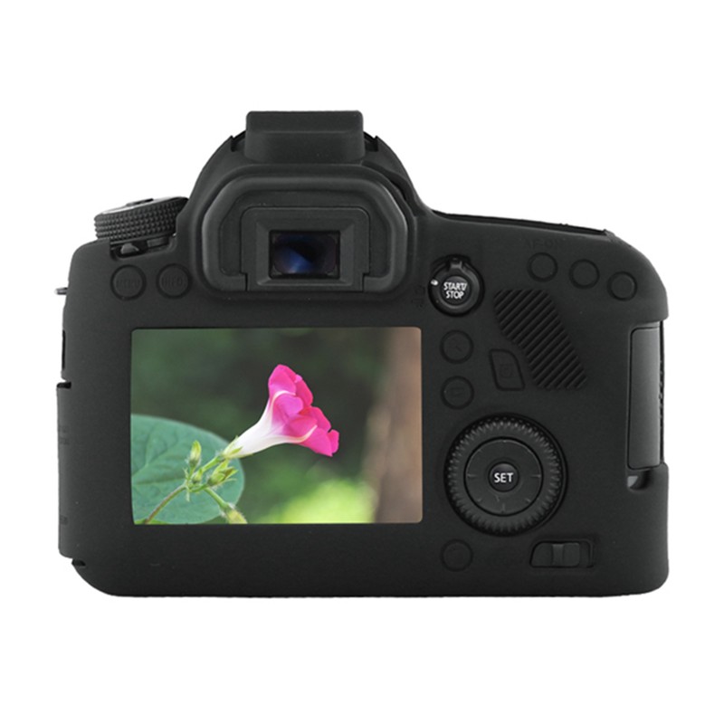 Soft Silicone Camera Case Protective Cover Skin for Canon 6D