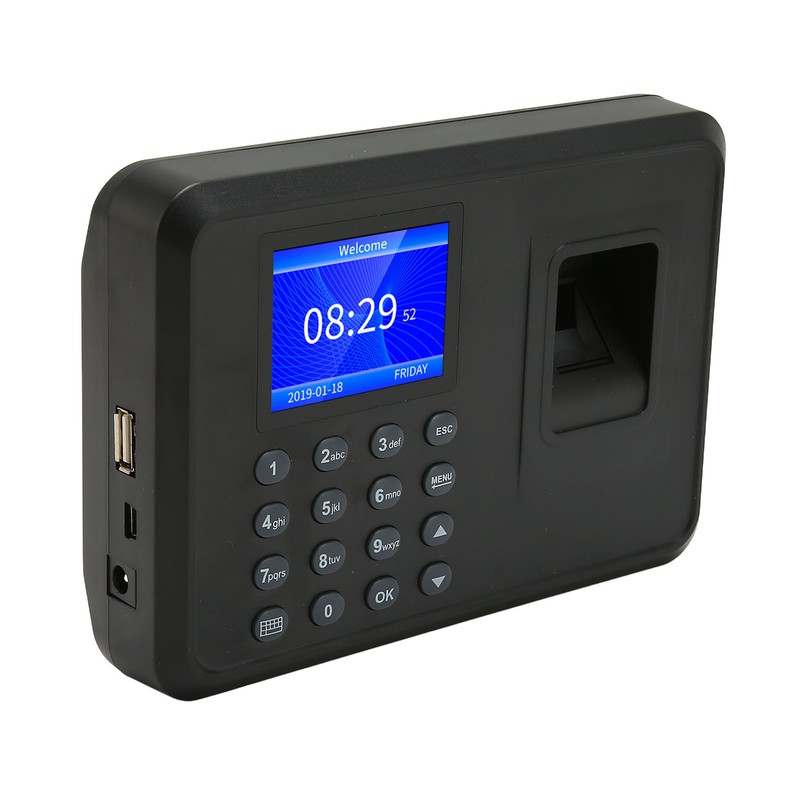 Fingerprint Attendance Machine 2.4 Inch 1000 User Capacity Name Display