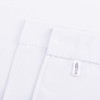 NICETOWN Pure White Room Darkening Adjustable Tie Up Shade Curtain