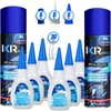 CA Glue with Activator Kit (6x1.75 oz. Thin-Medium-Thick + 2x16.9