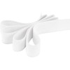 Cuckoos' Wardrobe 20mm Wide White Plain Elastic Band Stretch Webbing