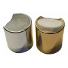 Meliar Frasco Pet 60 Ml Oval Con Tapa Disctop Dorada