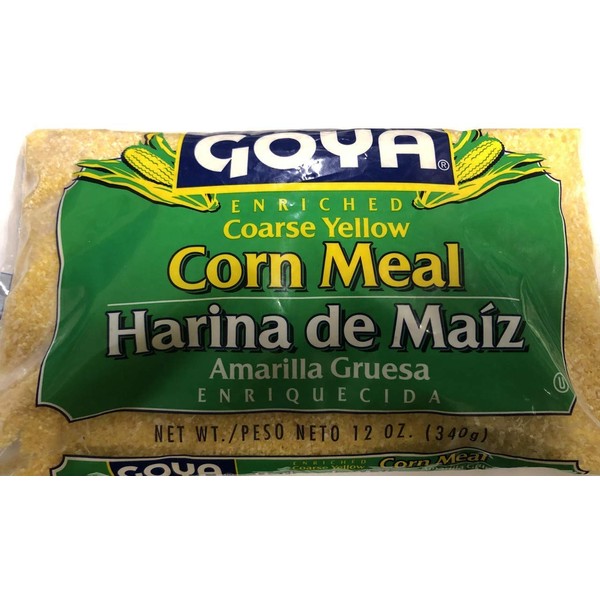 Goya Coarse Yellow Corn Meal 12 Oz